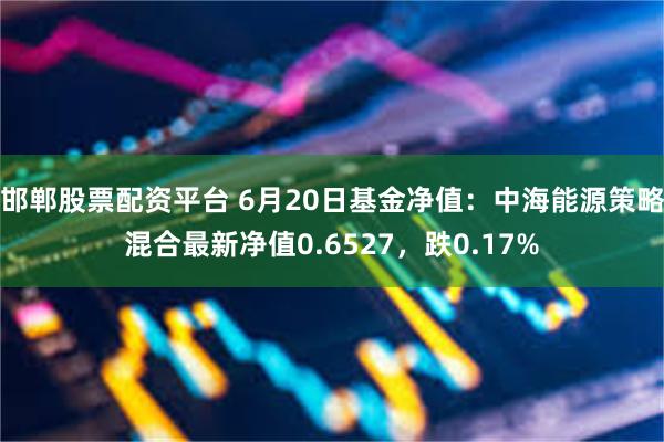 邯郸股票配资平台 6月20日基金净值：中海能源策略混合最新净值0.6527，跌0.17%