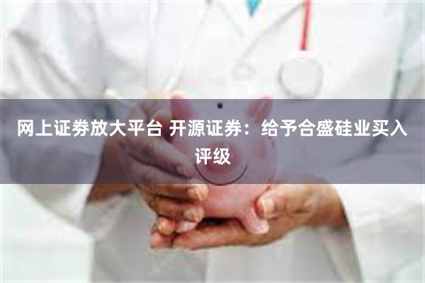 网上证劵放大平台 开源证券：给予合盛硅业买入评级