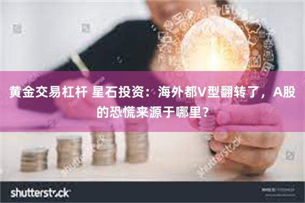 黄金交易杠杆 星石投资：海外都V型翻转了，A股的恐慌来源于哪里？