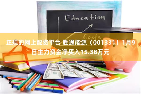 正规的网上配资平台 胜通能源（001331）1月9日主力资金净买入15.38万元