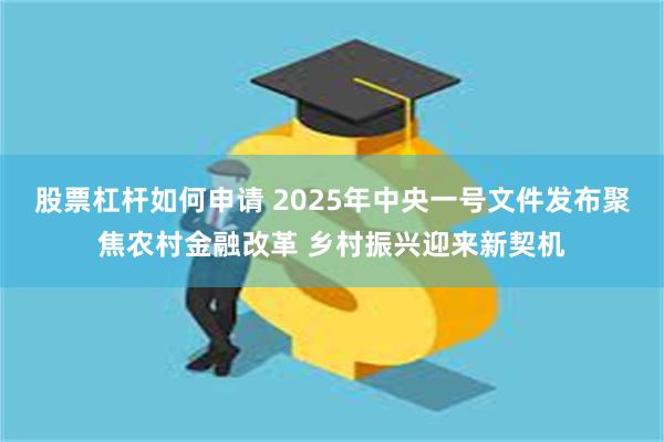 股票杠杆如何申请 2025年中央一号文件发布聚焦农村金融改革 乡村振兴迎来新契机